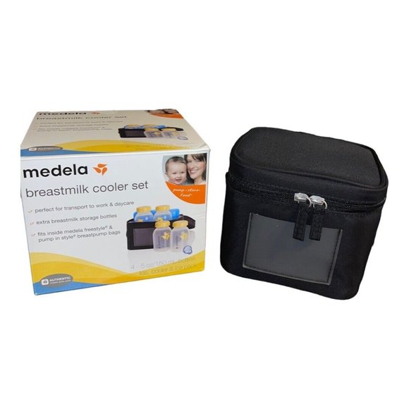 Medela Other Medela Breast Milk Cooler Set Bottles Ice Pack Cooler